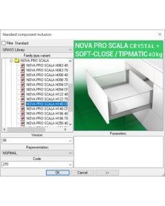TopSolid'Wood GRASS Drawer Library