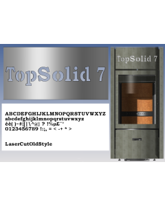 LASER Cutting TrueType fonts