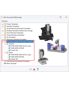 TopSolid Machining Additionnal Standard Templates 7.17